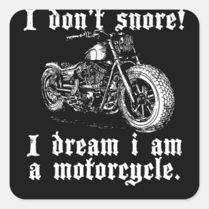 Adesivo Quadrado Motocicleta