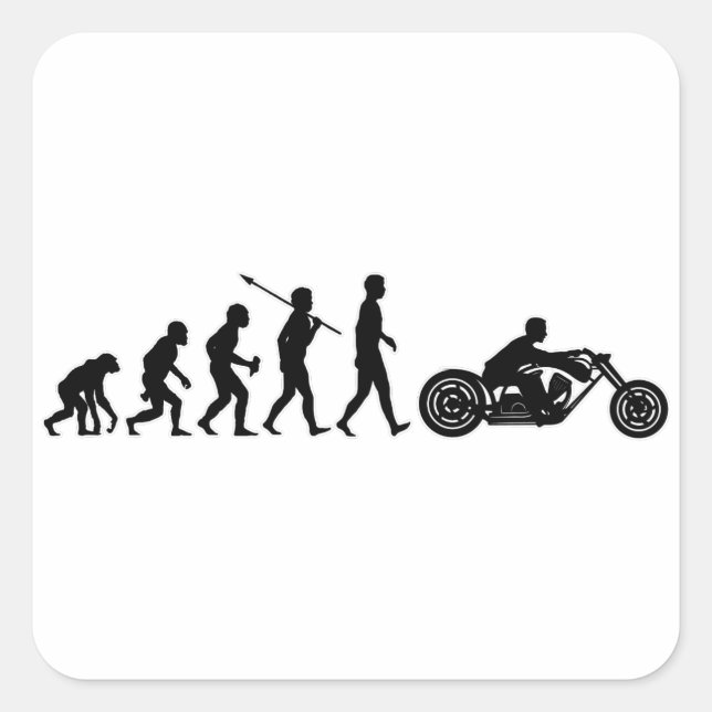 Adesivo Quadrado Motocicleta (Frente)