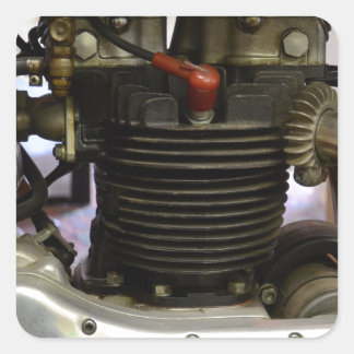 Adesivo Quadrado Motor BSA A7