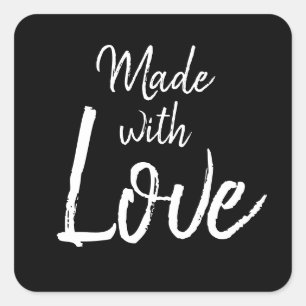 Adesivo Quadrado Movimento moderno minimalista feito à mão