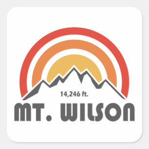Adesivo Quadrado Mt. Wilson