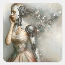 Mulher Cyborg Ai Art