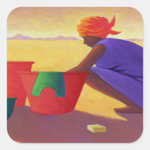 Adesivo Quadrado Mulher-Mulher-Washer 1999