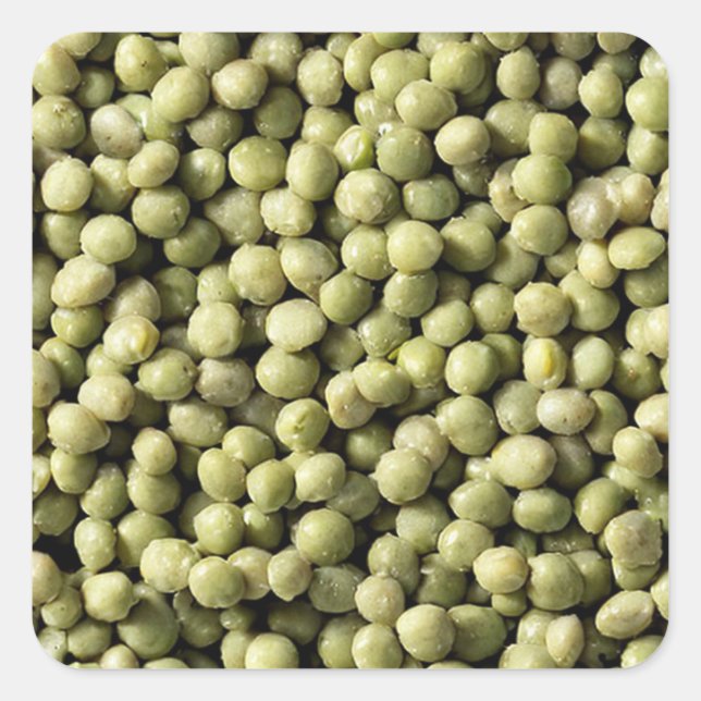 Adesivo Quadrado Mung Beans (Frente)