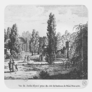 Adesivo Quadrado Musee des Monuments Francais, Paris