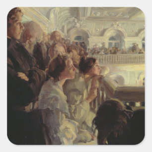 Adesivo Quadrado Música, 1902-03