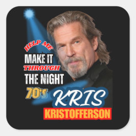 ADESIVO QUADRADO MÚSICA DO PAÍS