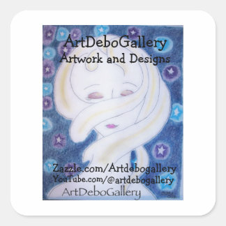 Adesivo Quadrado My Logo Sticker