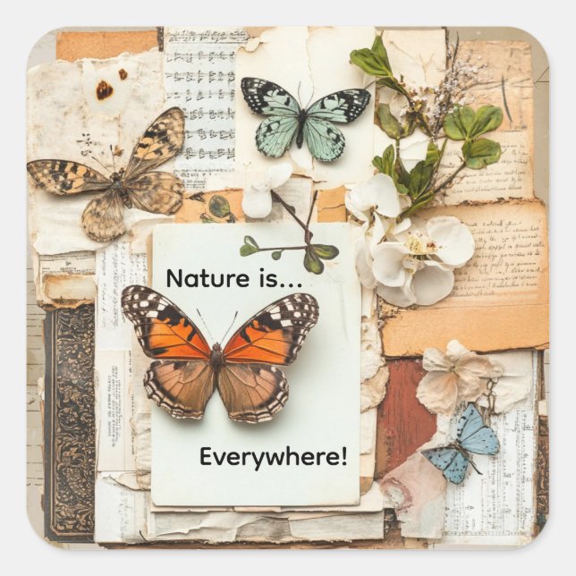 Adesivo Quadrado My Scrapbook (Frente)