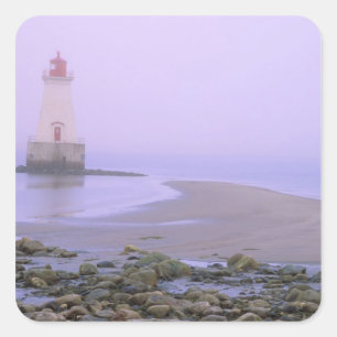 Adesivo Quadrado N.A. Canadá, Nova Escócia, Shelburne County. 3