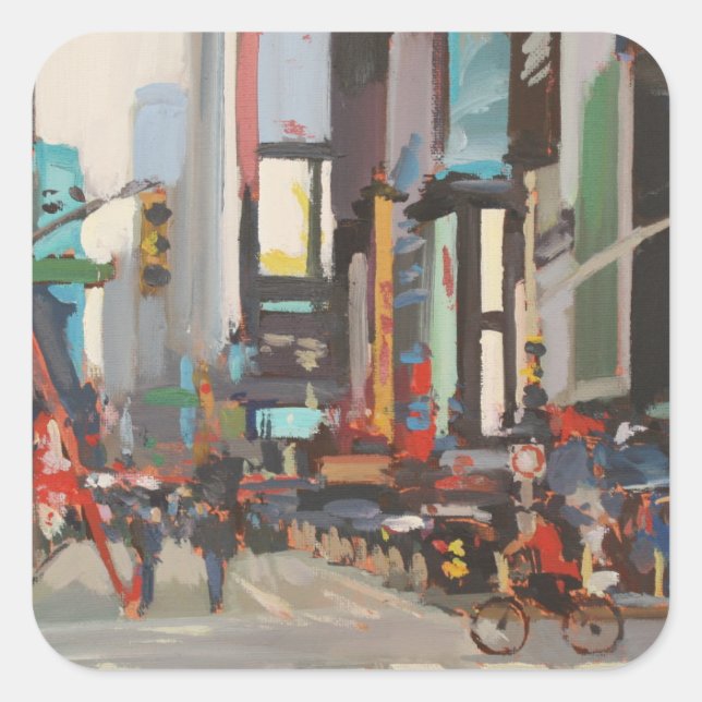 Adesivo Quadrado Na Broadway 2012 (Frente)