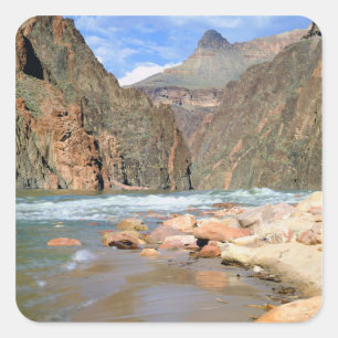Adesivo Quadrado NA, EUA, Arizona. Parque Nacional do Grand Canyon.