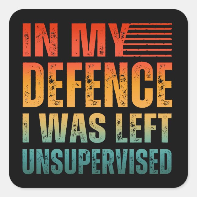 ADESIVO QUADRADO NA MINHA DEFESA, FIQUEI SEM SUPERVISÃO (Frente)