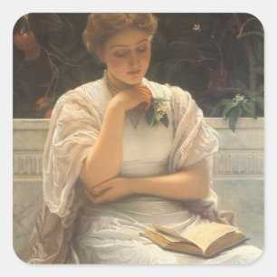 Adesivo Quadrado Na Orangeria de Charles Edward Perugini