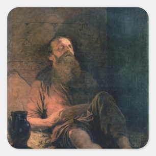 Adesivo Quadrado Na prisão