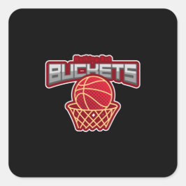 Adesivo Quadrado Nada além de Baldes