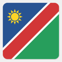 Namíbia Flag Sticker
