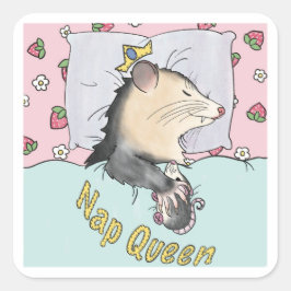 Adesivo Quadrado Nap Queen