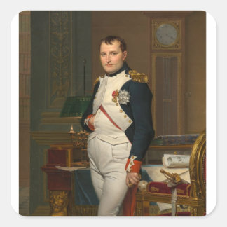 Adesivo Quadrado Napoleão Bonaparte rei francês