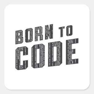 Adesivo Quadrado Nascer de Codificador Médico para Programador ICD