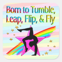 NASCER PARA TUBLE GYMNASTICS STICKER
