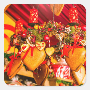 Adesivo Quadrado Natal