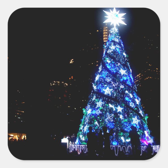 Adesivo Quadrado Natal (Frente)