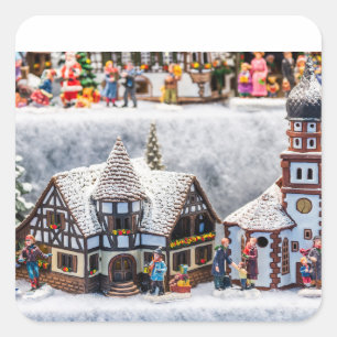 Adesivo Quadrado Natal