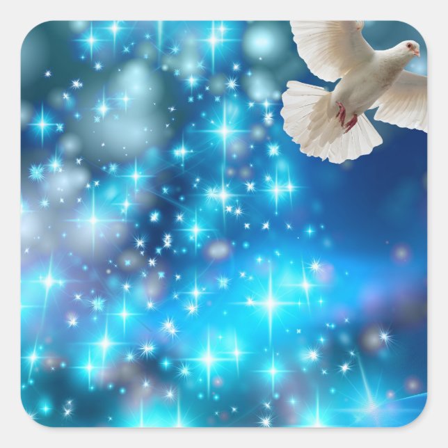 Adesivo Quadrado Natal (Frente)