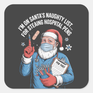 Adesivo Quadrado Natal 2026,