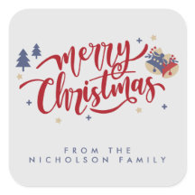 Natal da família personalizada