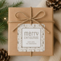 Natal Moderno Bege Festa