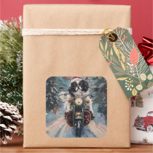 Adesivo Quadrado Natal para Motocicleta japonês