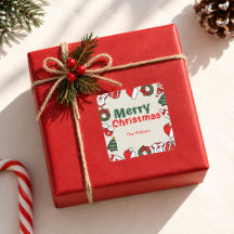 Natal Simples Elegante Vermelho e Verde