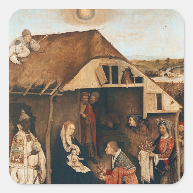 Adesivo Quadrado Natividade (Frente)