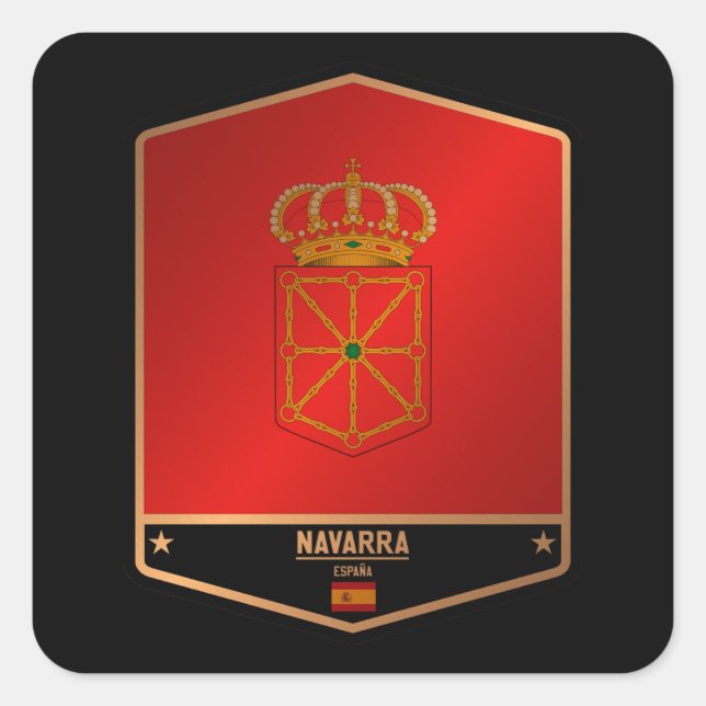 Adesivo Quadrado Navarra (Frente)
