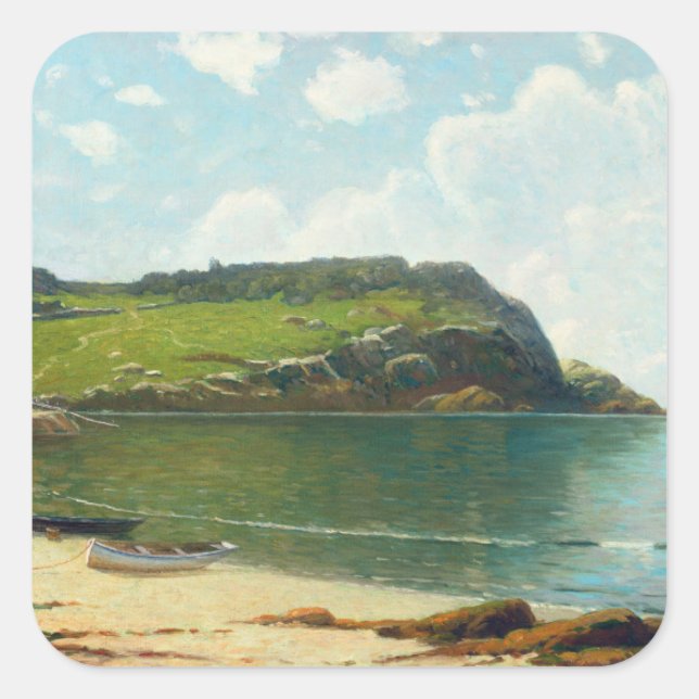 Adesivo Quadrado Navigação do verão (Frente)