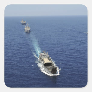 Adesivo Quadrado Navios Marinhos da República das Filipinas