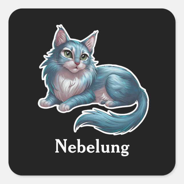 Adesivo Quadrado Nebelung (Frente)