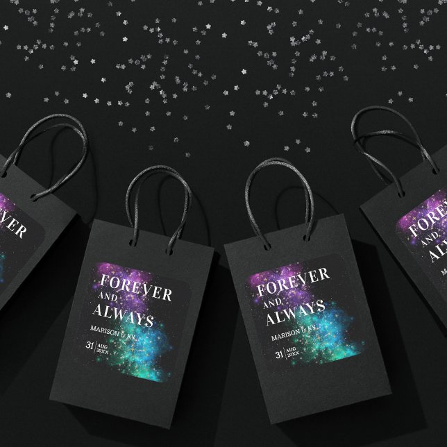 Adesivo Quadrado Nebulosa Espacial Céu Celestial Nebula Dourada Cas (Criador carregado)