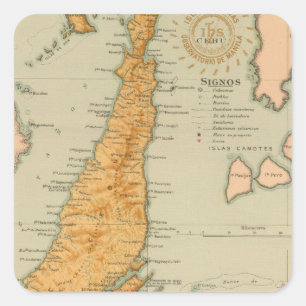 Adesivo Quadrado Nenhuns 22 Cebu