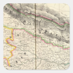 Adesivo Quadrado Nepal, Ásia 83