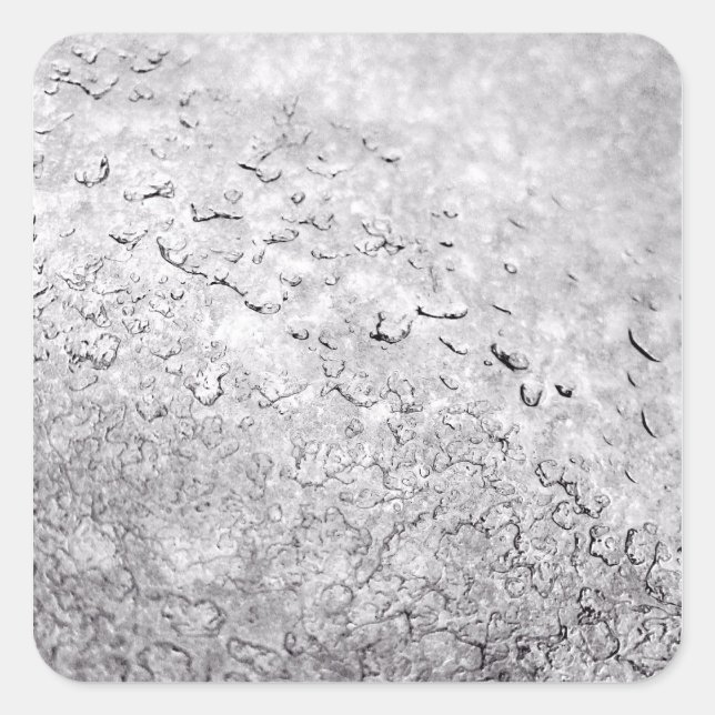 Adesivo Quadrado Neve de fusão