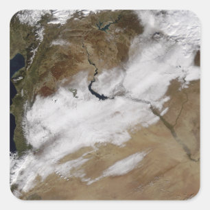 Adesivo Quadrado Neve em Syria