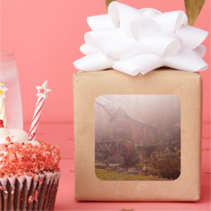 Adesivo Quadrado Nevoeiro matinal