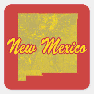 Adesivo Quadrado New mexico