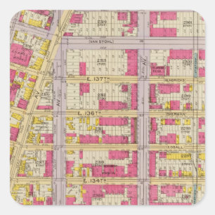 Adesivo Quadrado New York 19