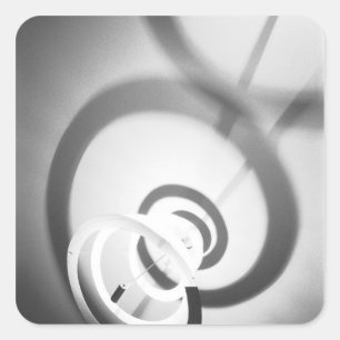 Adesivo Quadrado Nice França, Escultura Musuem de Arte Moderna