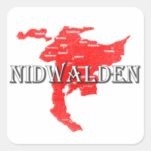 Adesivo Quadrado Nidwald