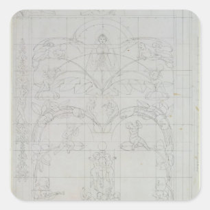 Adesivo Quadrado Nivelamento, 1803